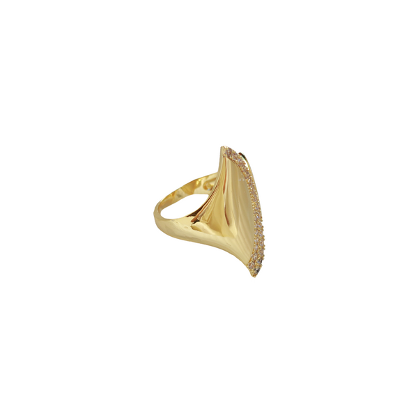 Gold and Pave Ring 01