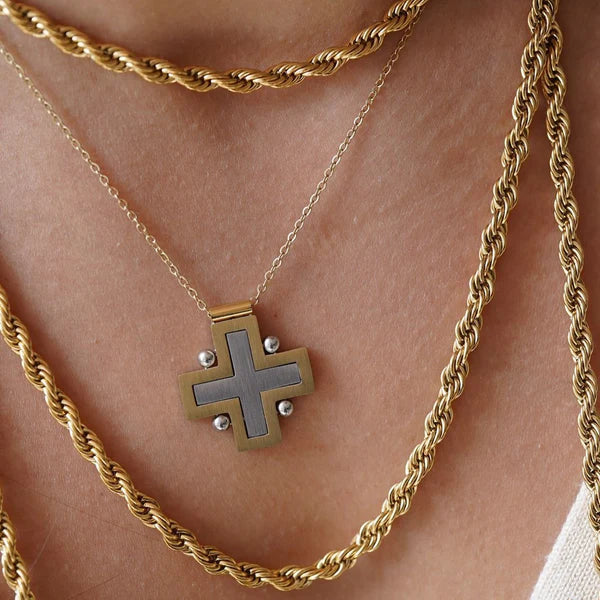 Two Tone Cross