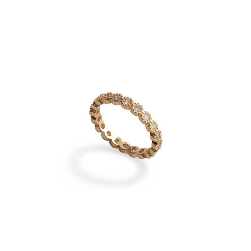 Triple Bezel Set Multi Color