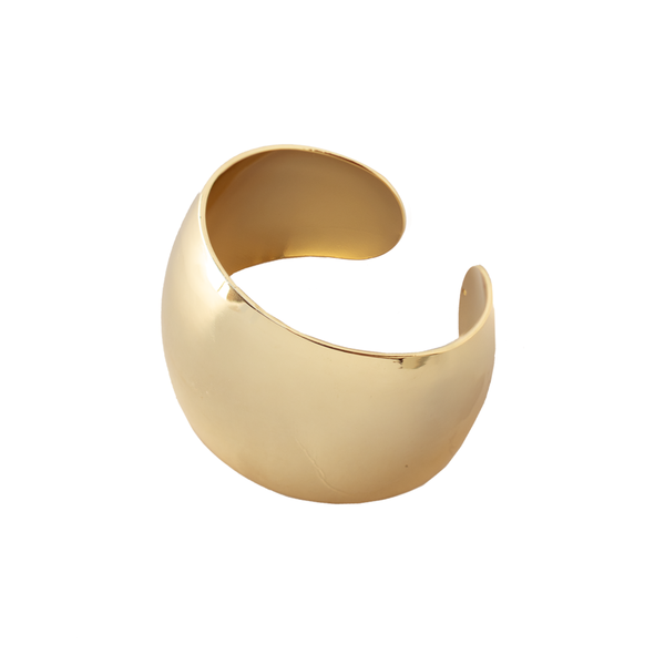 Solid Curved Egypt Bangle
