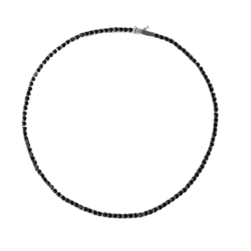 Onix Tennis Necklace