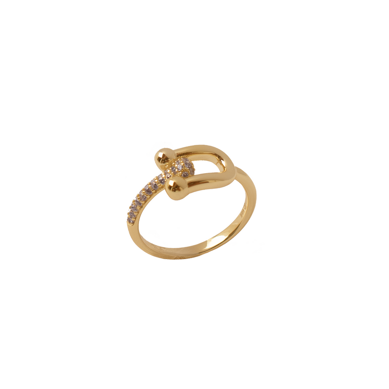 Link Pave Ring