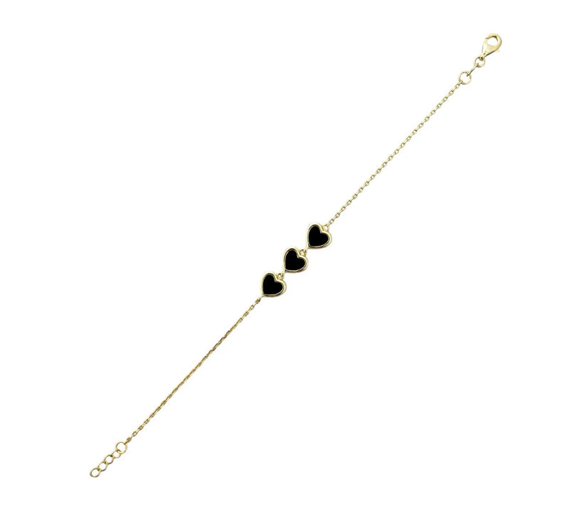 Stone Heart Bracelet