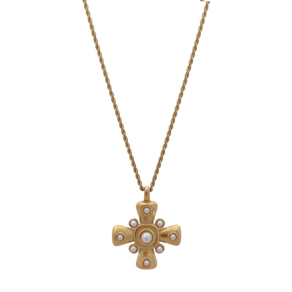 'ELENA' Cross Necklace