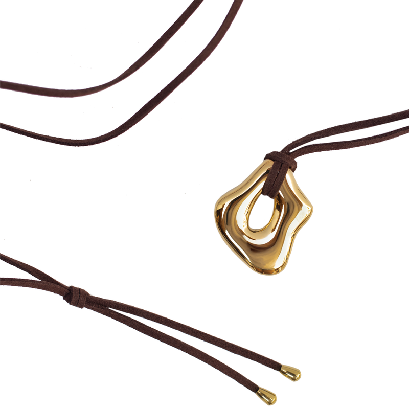 Mirror Cord Necklace