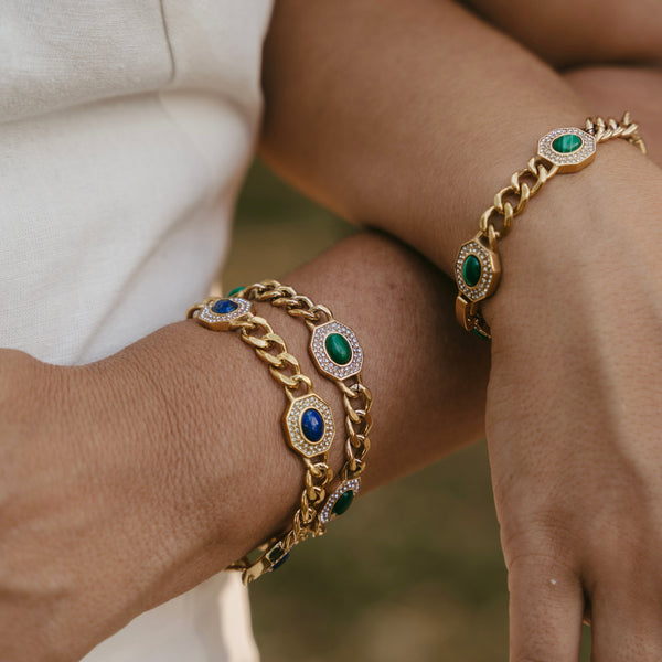 'ESTELA' Bracelet -Lapis Lazuli-