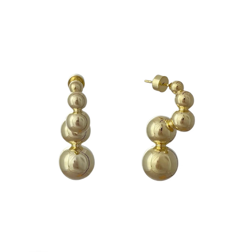 Bubbly Solid Curved Hoop