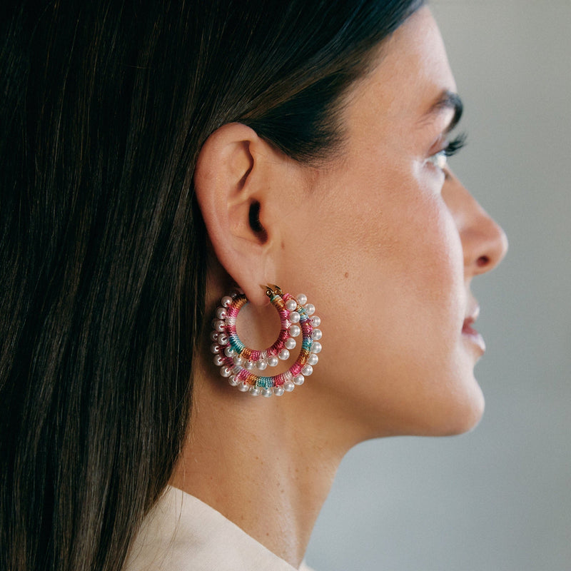 ‘COLETTE’ Earrings -Large-