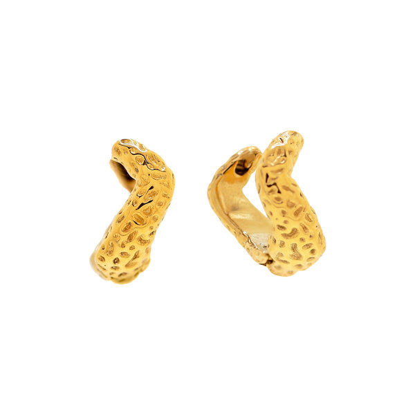 'HERA' Hoops -Gold Medium-