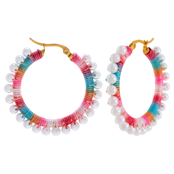 ‘COLETTE’ Earrings -Large-