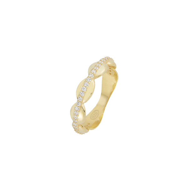 Ovals Pave Ring