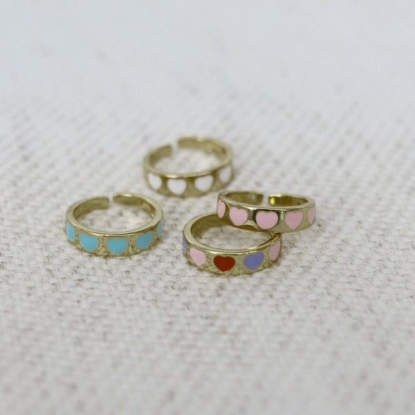 Stackable Hearts Ring