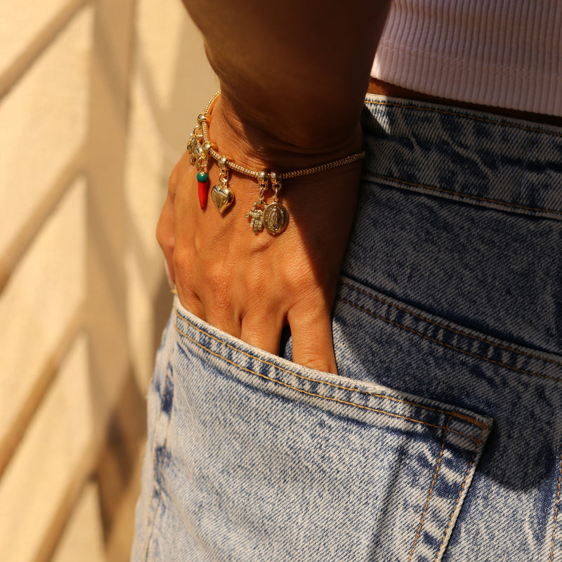 Pulsera con colgante Chilli