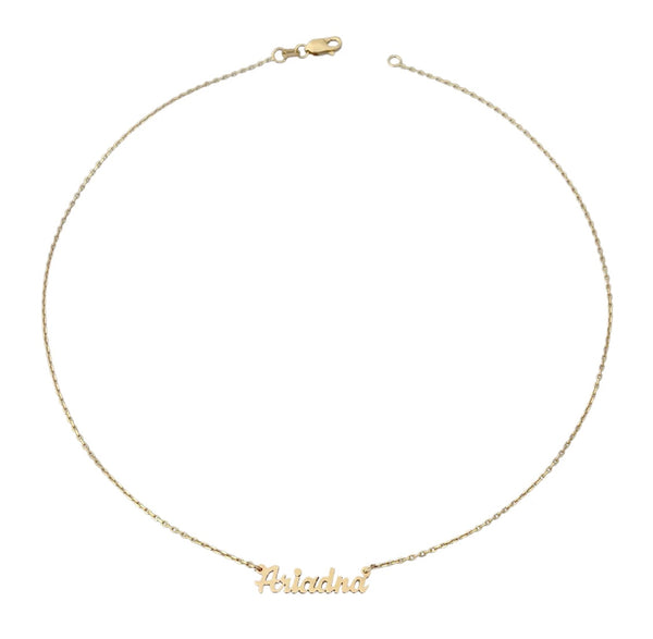 14K Gold Personalized Name