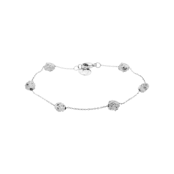 'GAIA' Mini Silver Nugget Bracelet